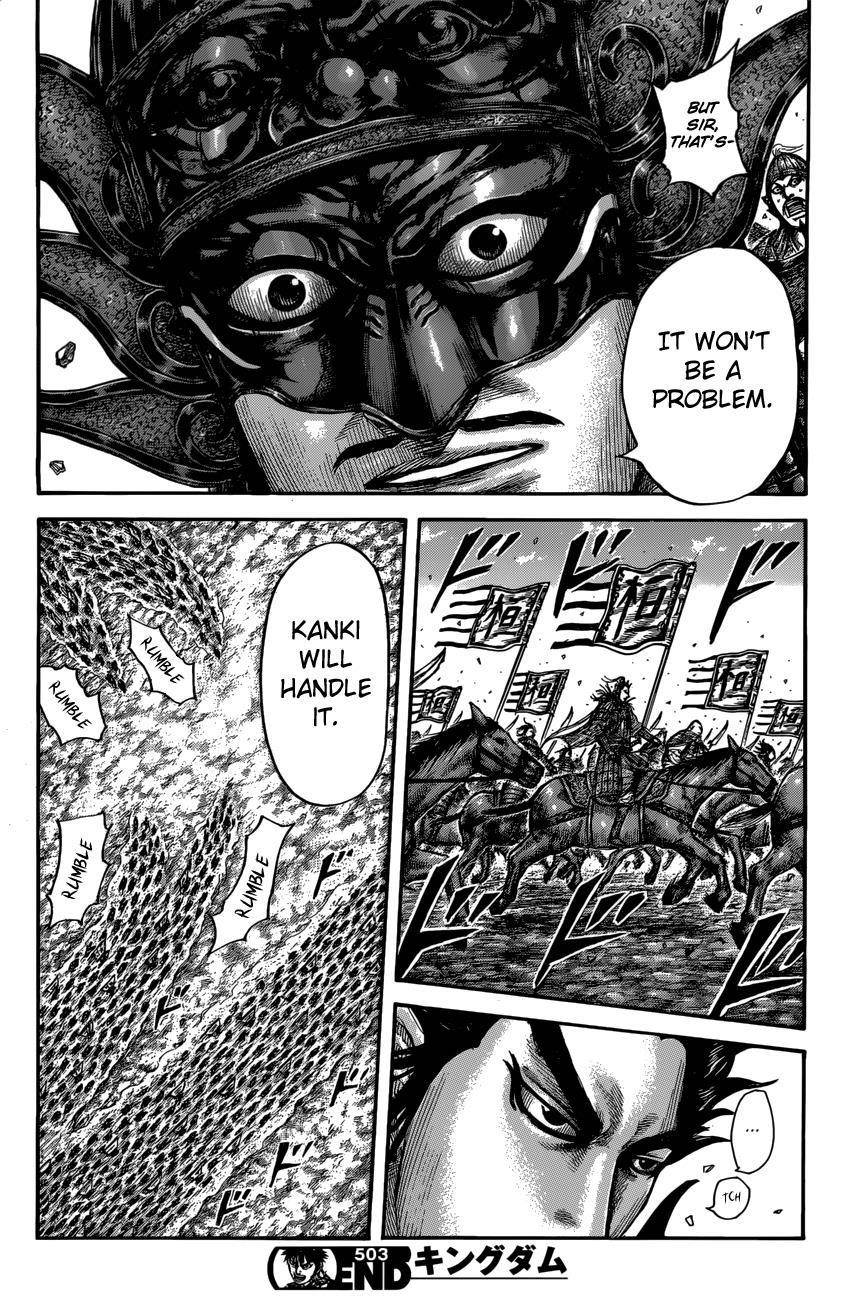 Kingdom Chapter 503 - Page 16 in English