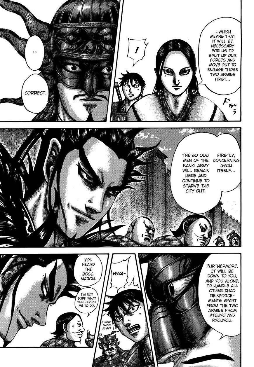 Kingdom Chapter 517 - Page 12 in English