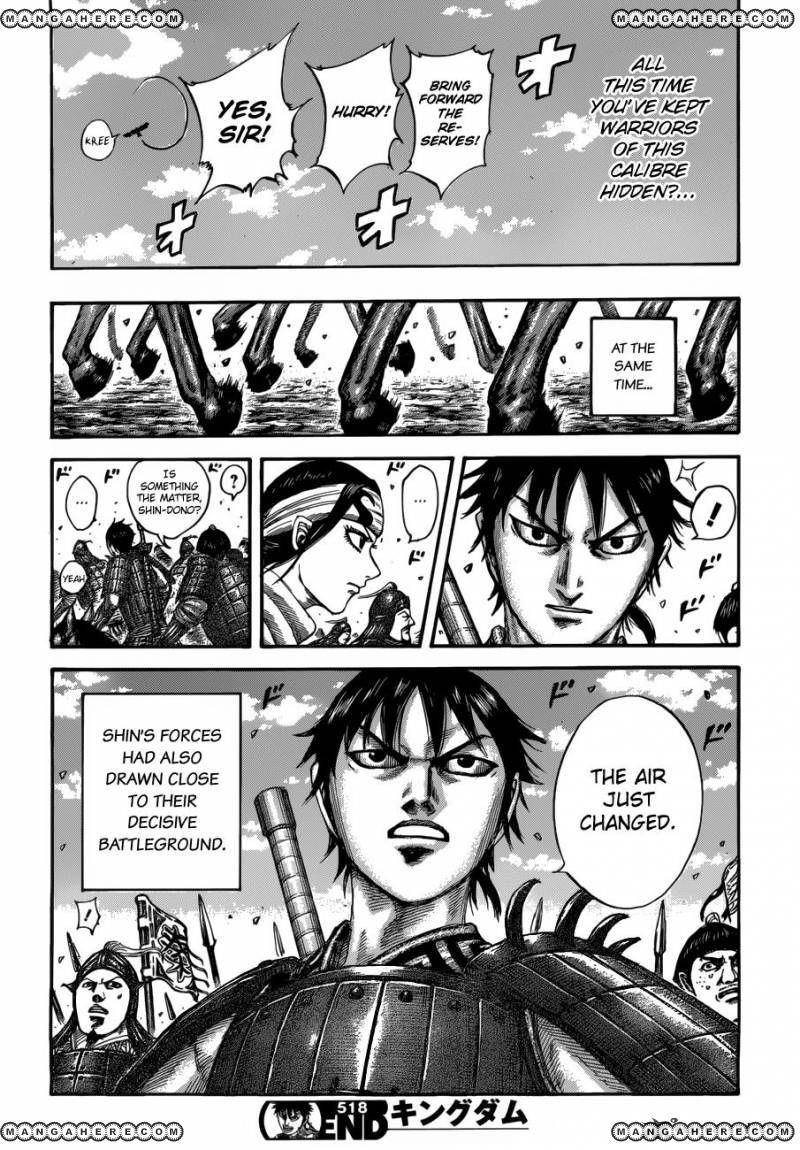 Kingdom Chapter 518 - Page 18 in English