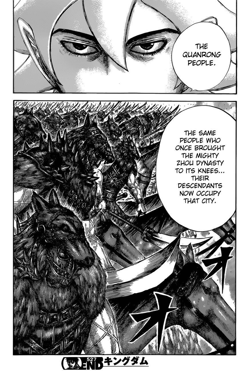 Kingdom Chapter 527 - Page 18 in English