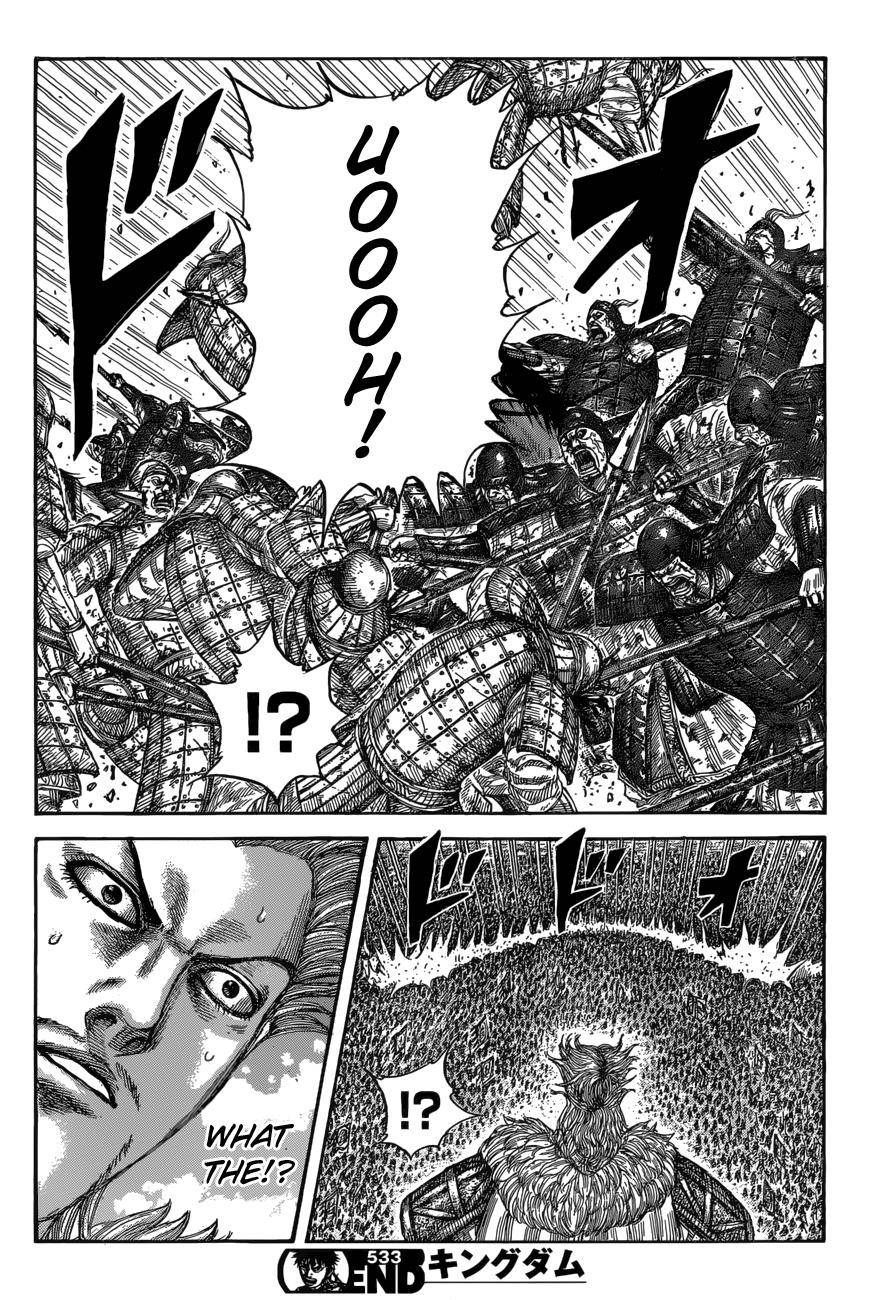 Kingdom Chapter 533 - Page 18 in English