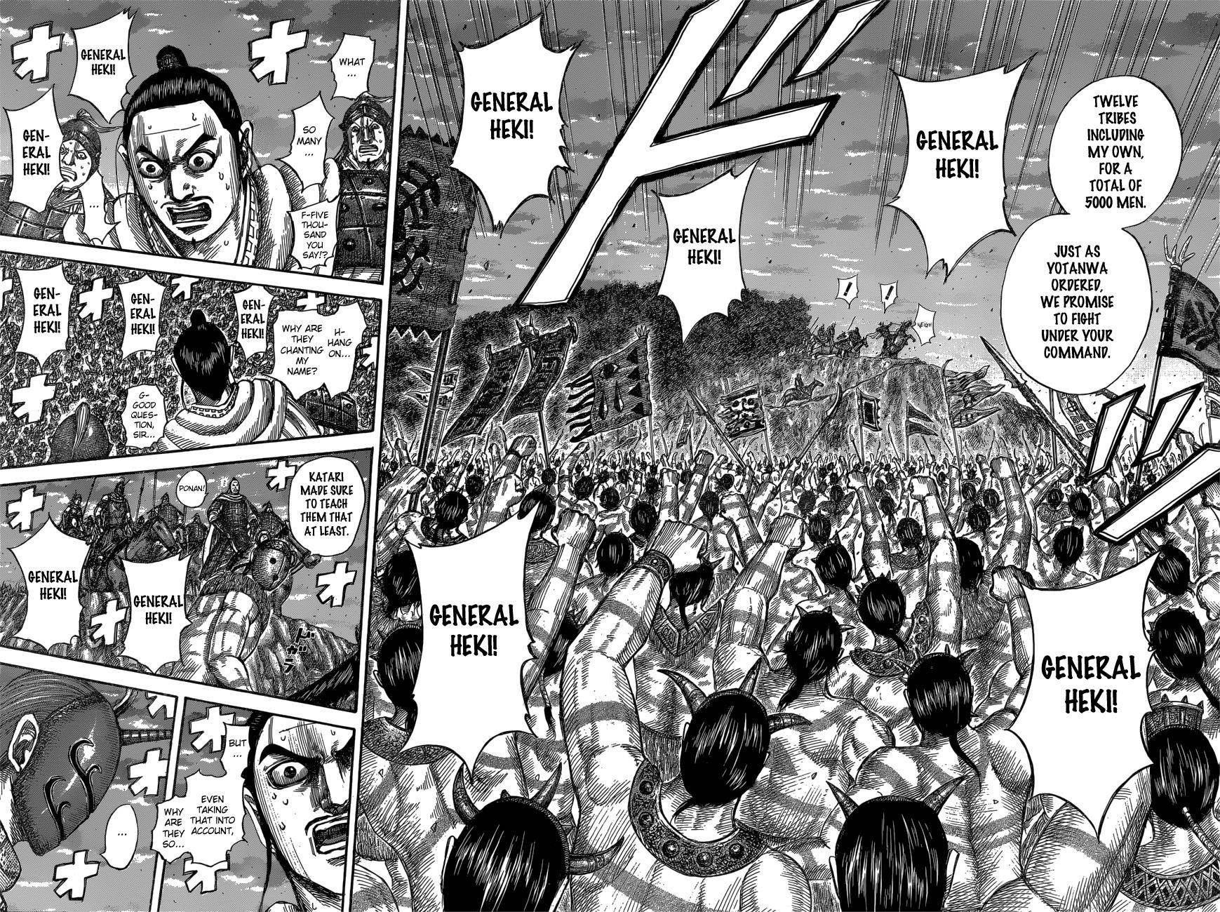 Kingdom Chapter 553 - Page 8 in English