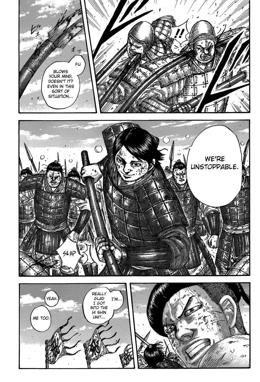 Kingdom Chapter 581 - Page 15 in English