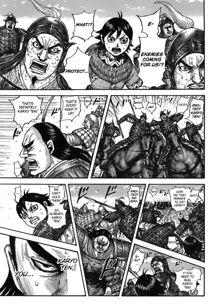 Kingdom Chapter 617 - Page 17 in English