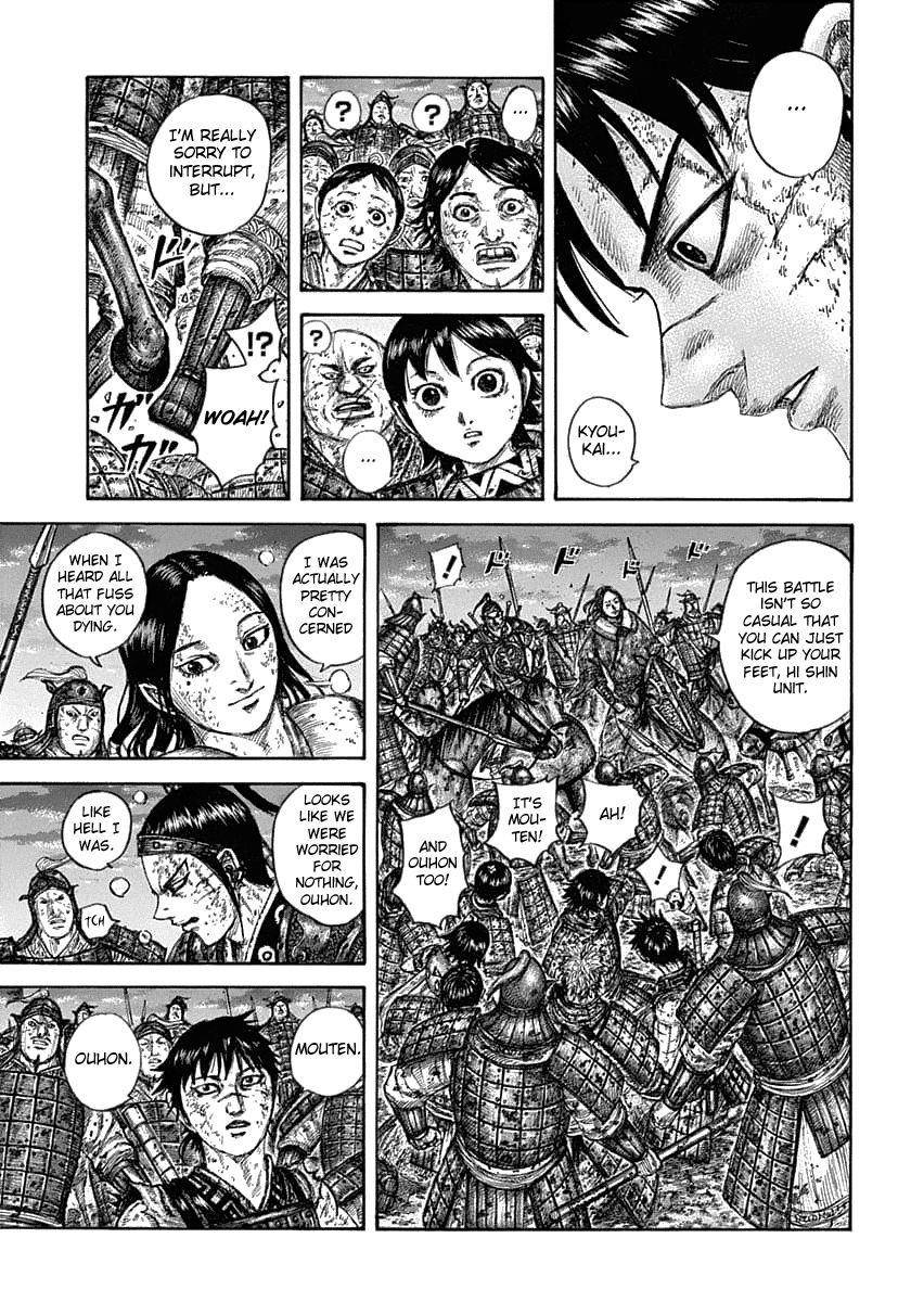 Kingdom Chapter 632 - Page 13 in English