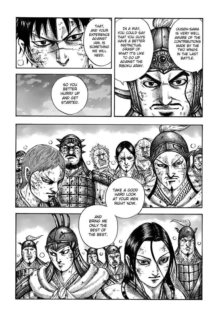 Kingdom Chapter 633 - Page 13 in English