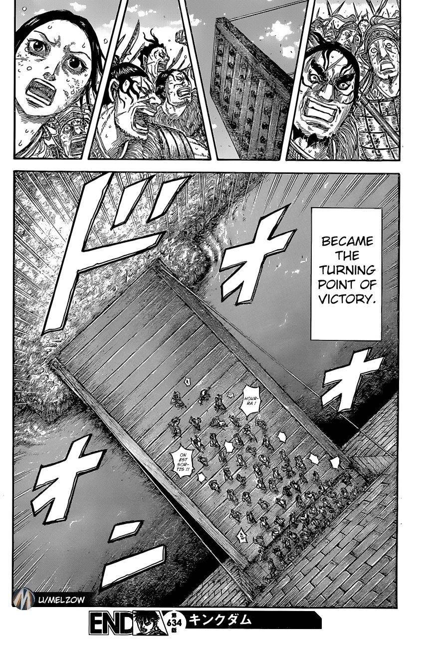 Kingdom Chapter 634 - Page 20 in English