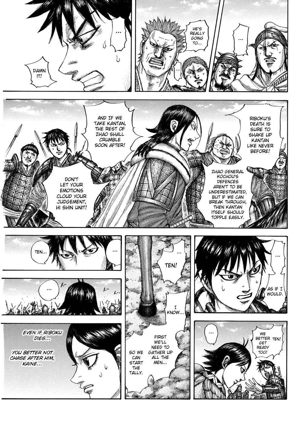 Kingdom Chapter 644 - Page 11 in English