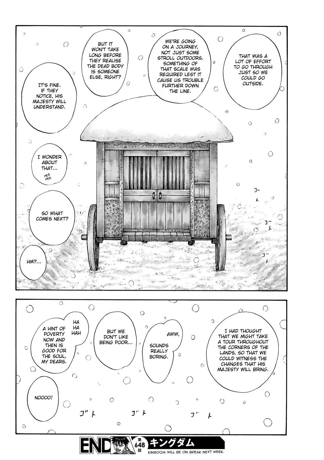 Kingdom Chapter 648 - Page 21 in English