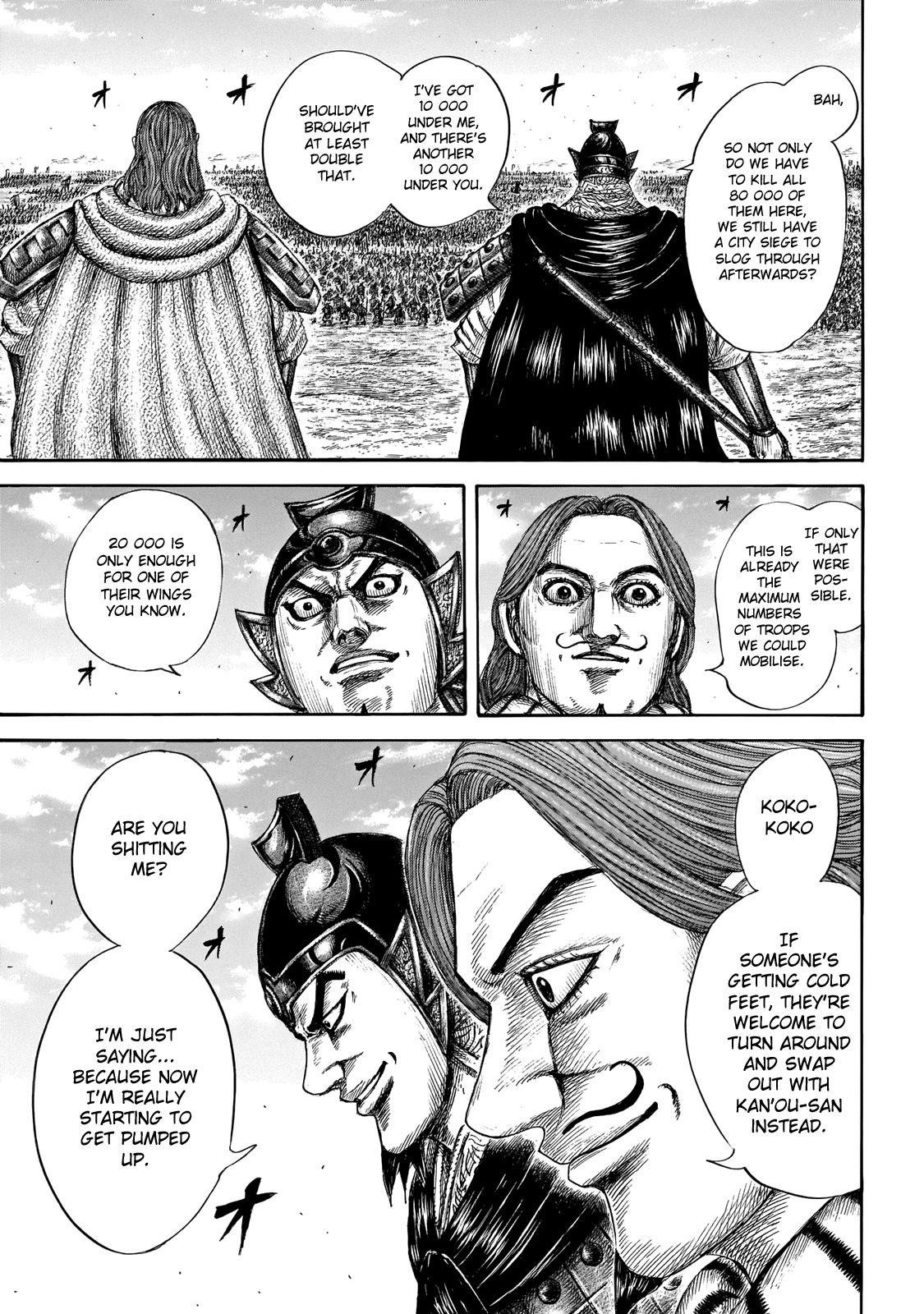 Kingdom Chapter 651 - Page 16 in English