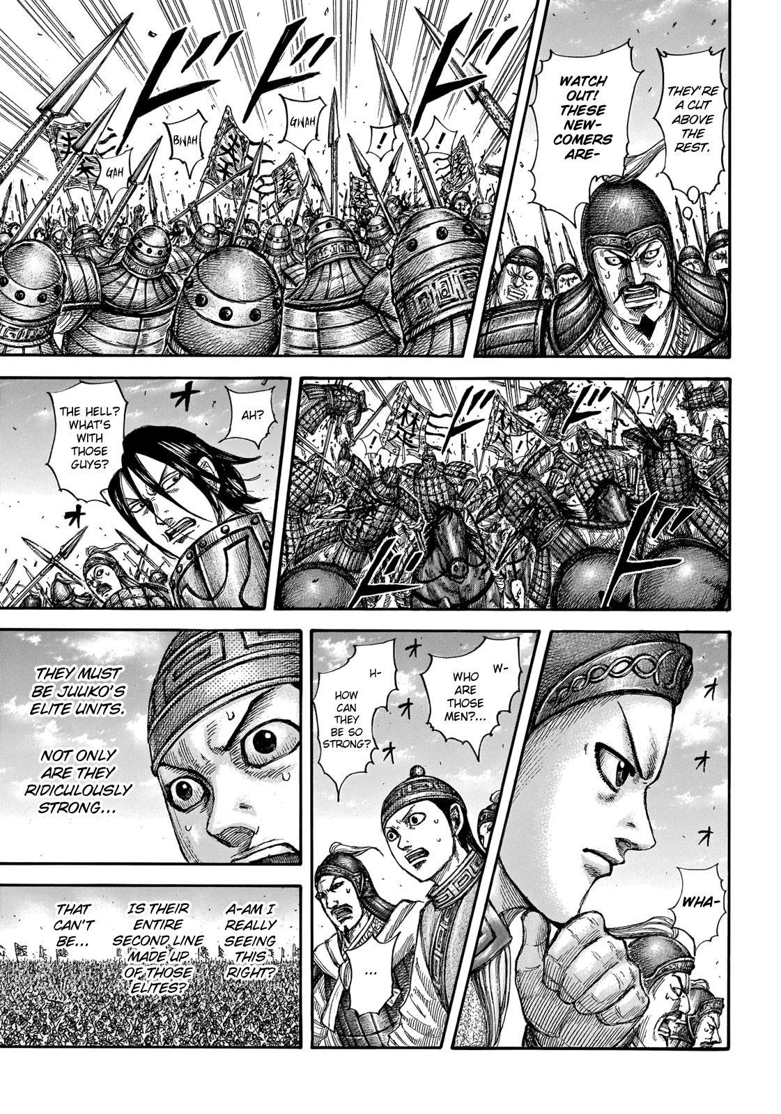 Kingdom Chapter 654 - Page 18 in English