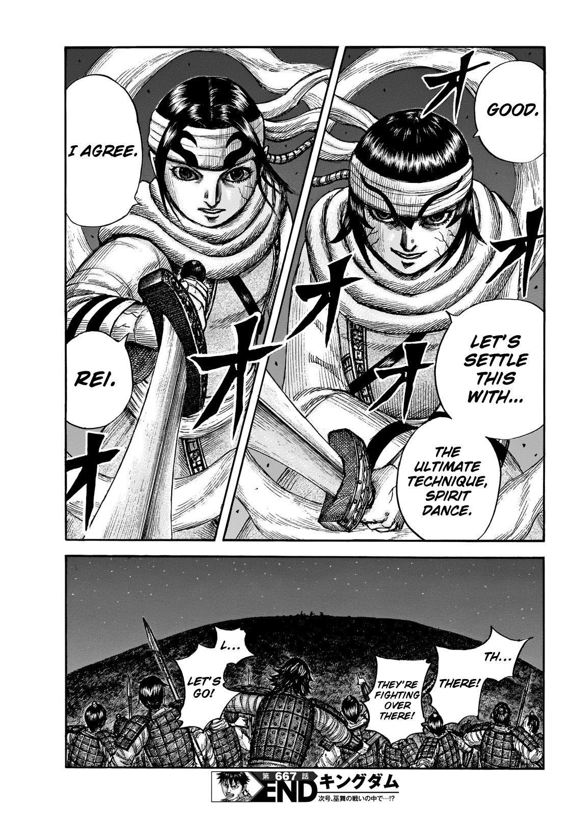 Kingdom Chapter 667 - Page 20 in English