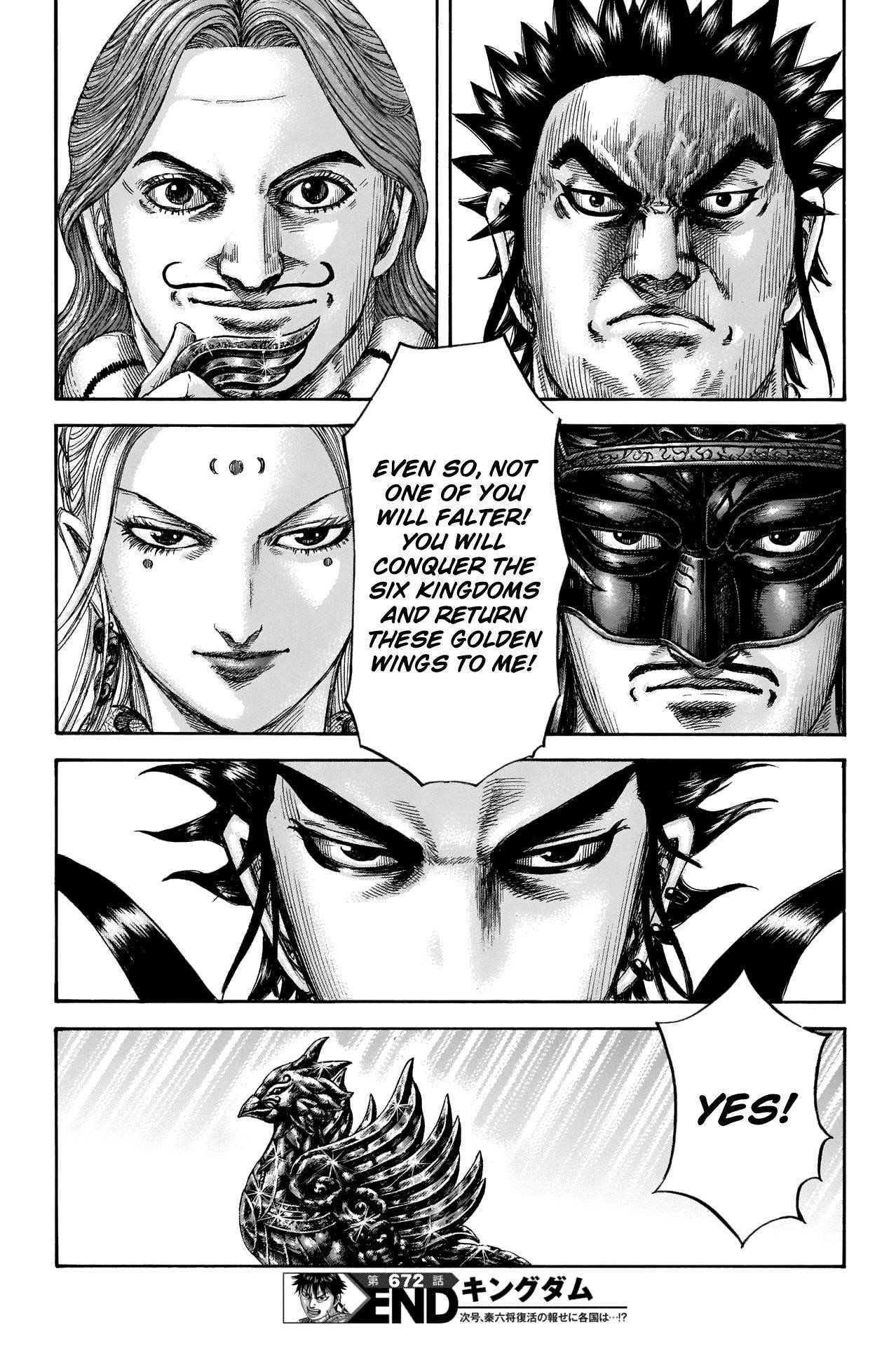 Kingdom Chapter 672 - Page 20 in English