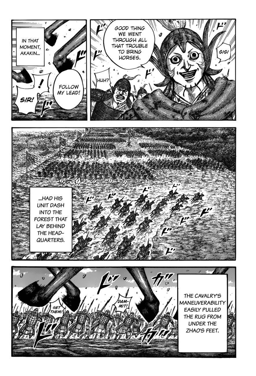Kingdom Chapter 684 - Page 14 in English