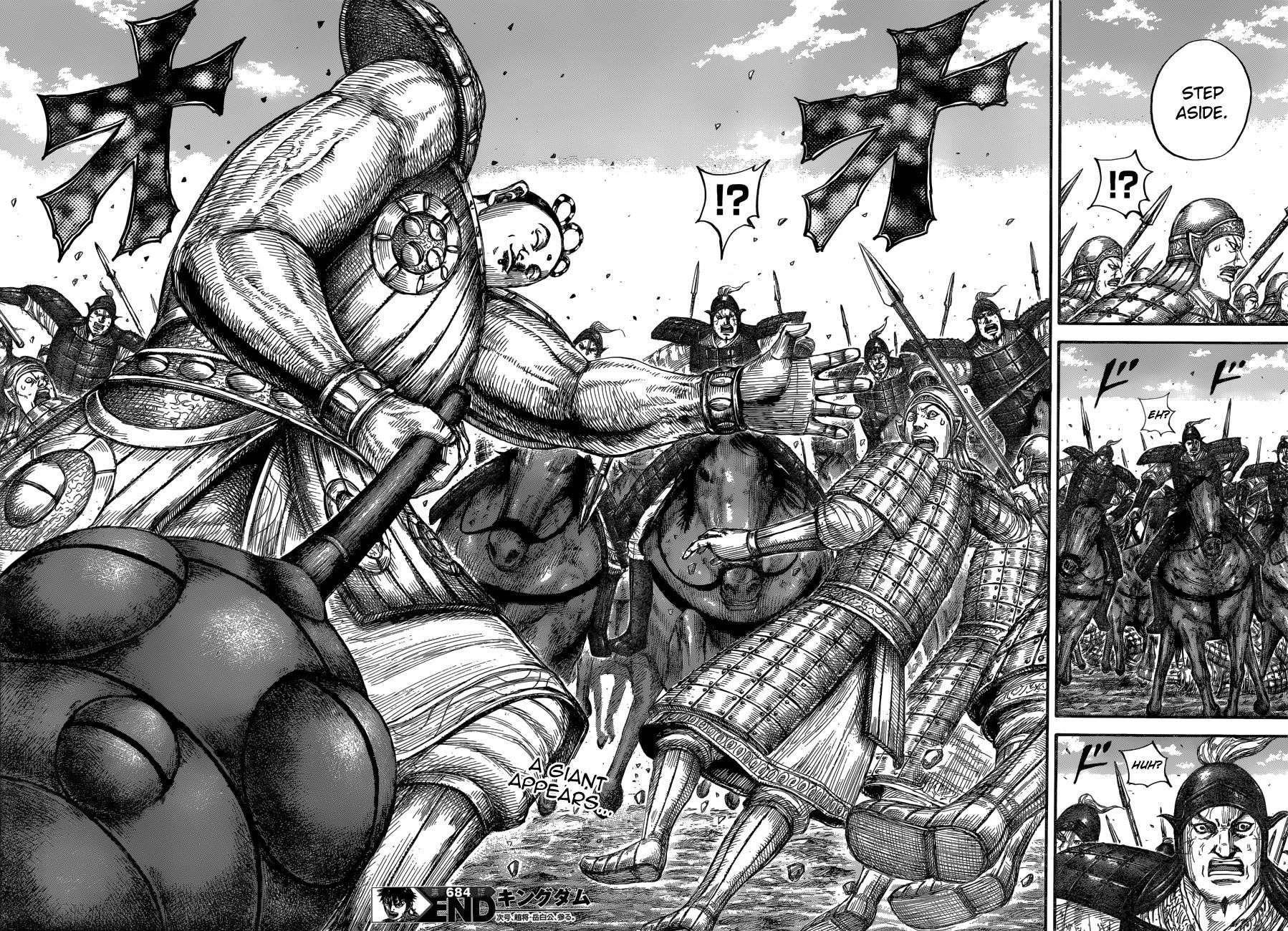 Kingdom Chapter 684 - Page 19 in English