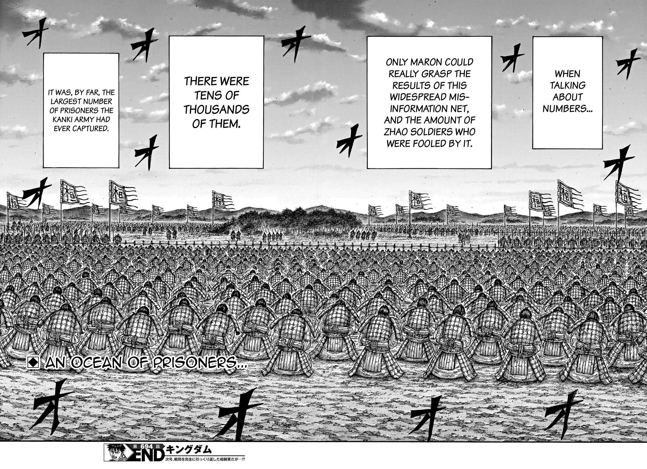 Kingdom Chapter 694 - Page 19 in English