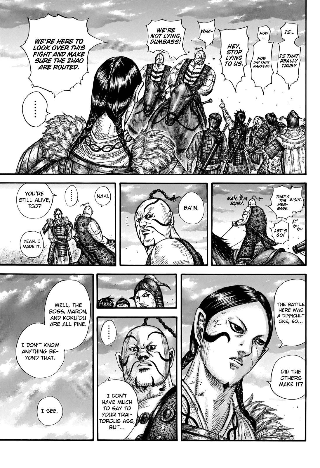 Kingdom Chapter 695 - Page 11 in English