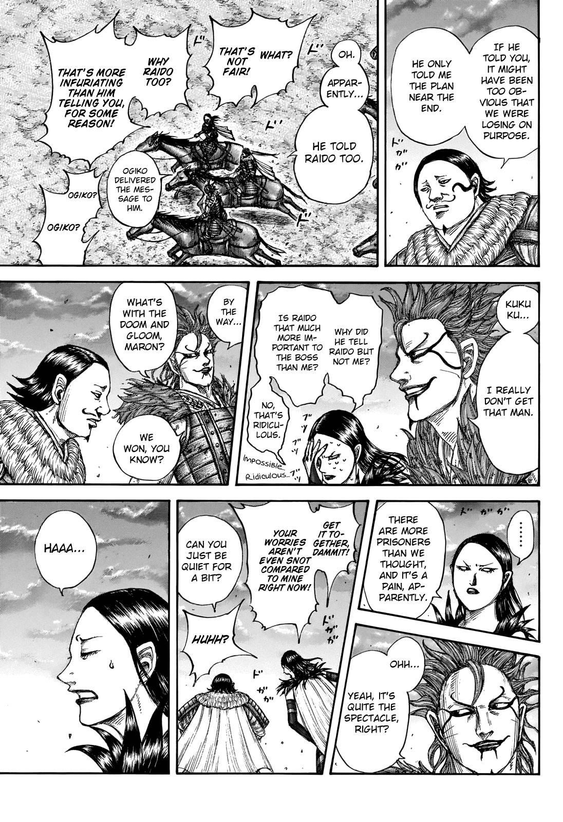 Kingdom Chapter 695 - Page 7 in English
