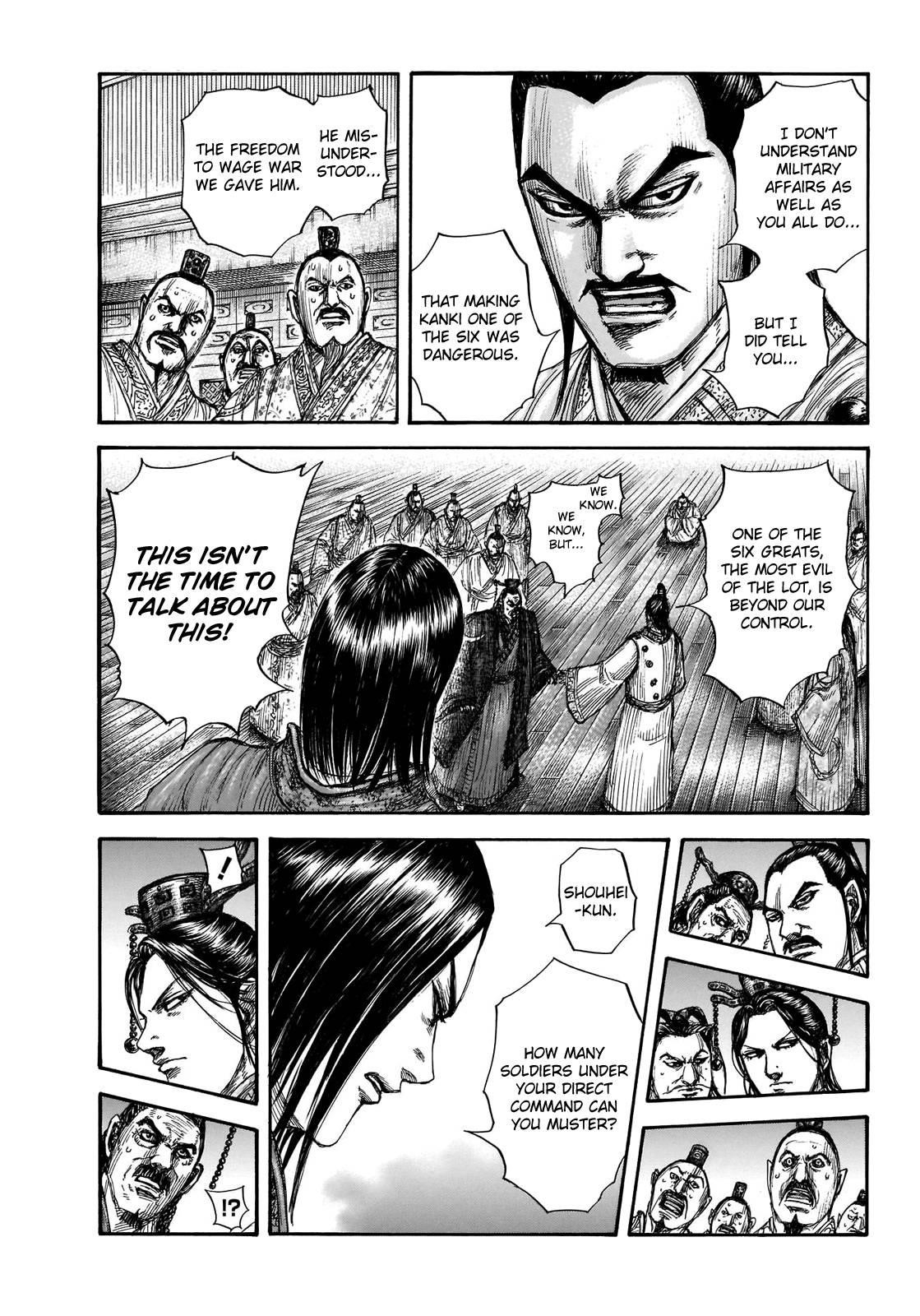 Kingdom Chapter 697 - Page 11 in English