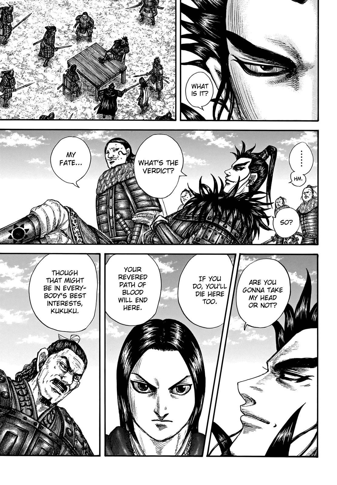 Kingdom Chapter 699 - Page 15 in English