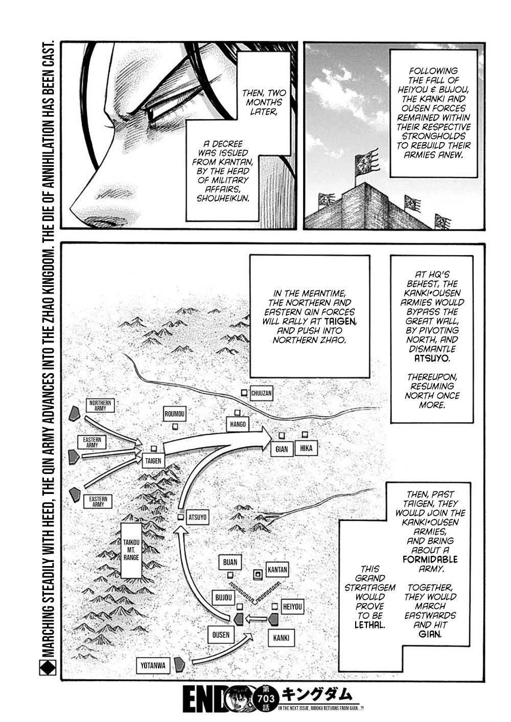 Kingdom Chapter 703 - Page 19 in English