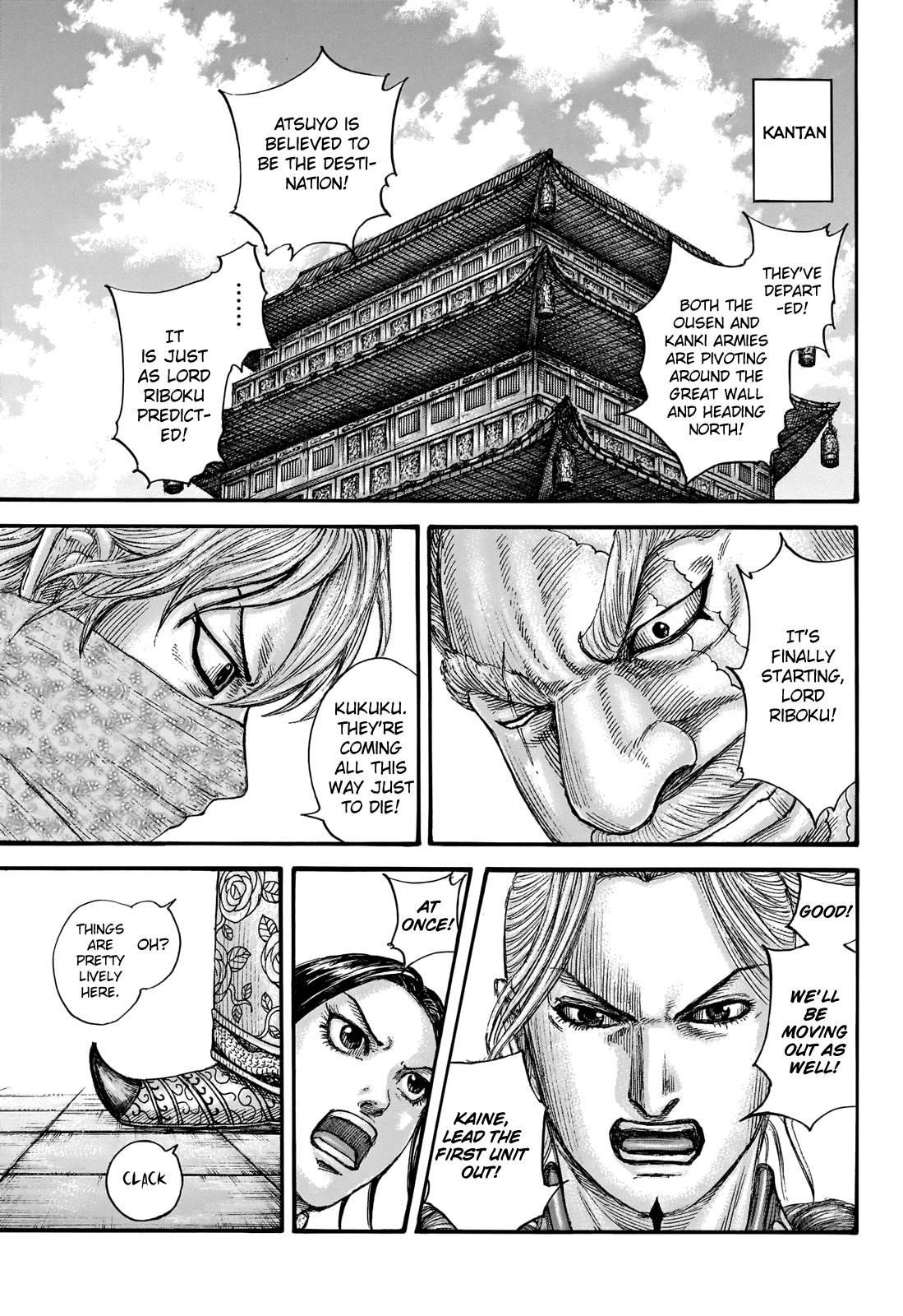 Kingdom Chapter 704 - Page 15 in English