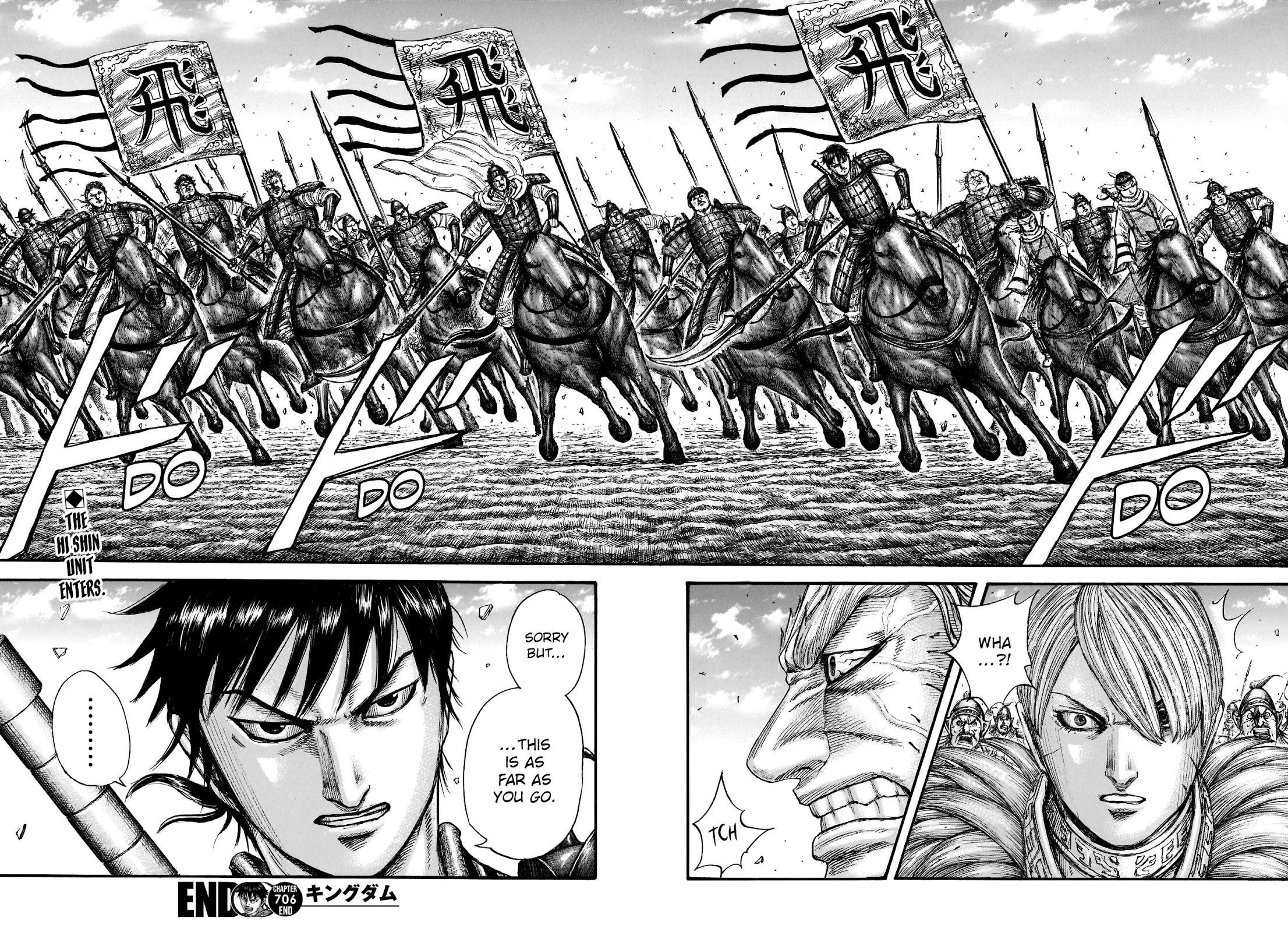 Kingdom Chapter 706 - Page 20 in English