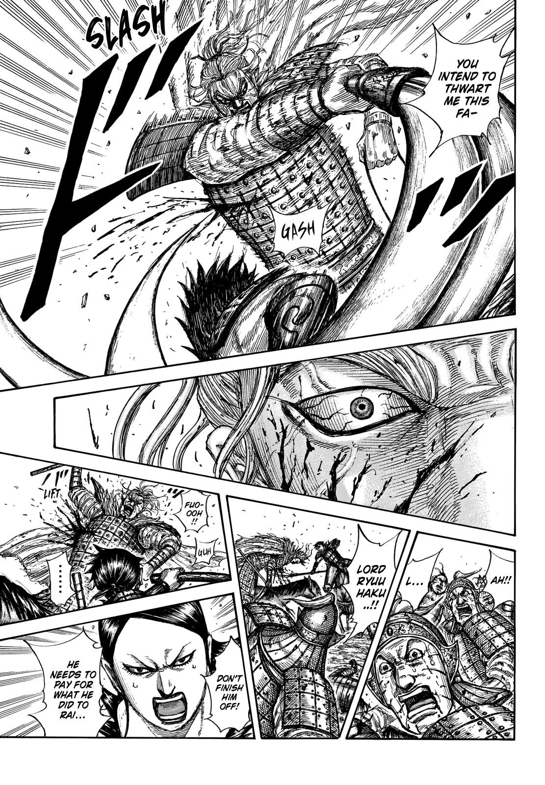 Kingdom Chapter 707 - Page 19 in English