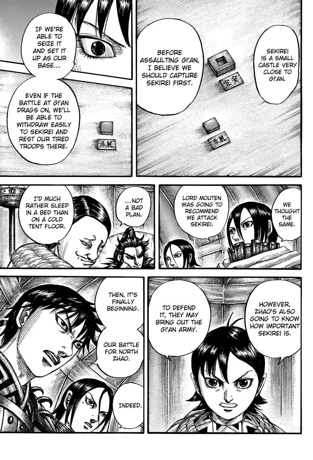 Kingdom Chapter 712 - Page 13 in English