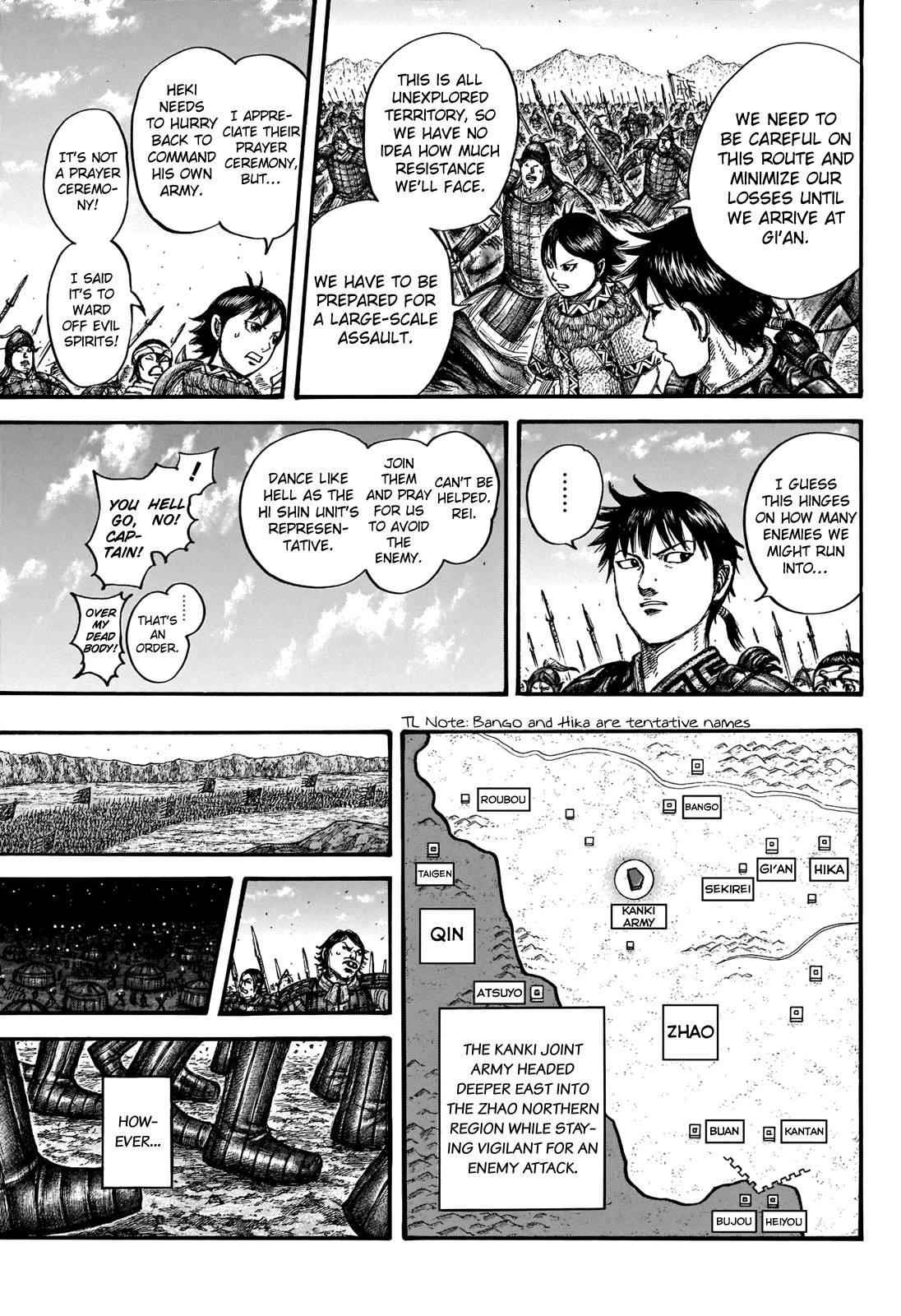 Kingdom Chapter 712 - Page 9 in English