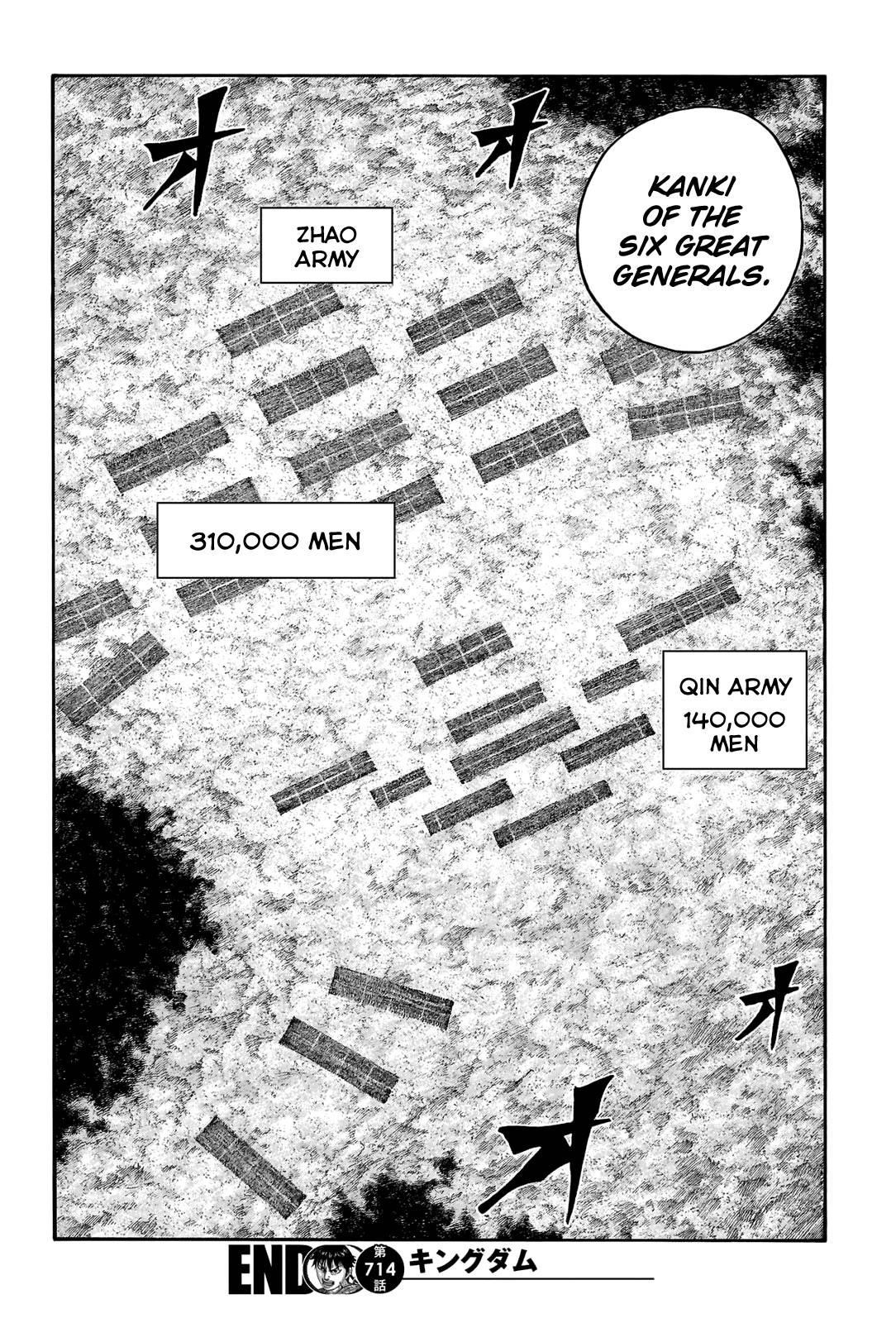 Kingdom Chapter 714 - Page 20 in English