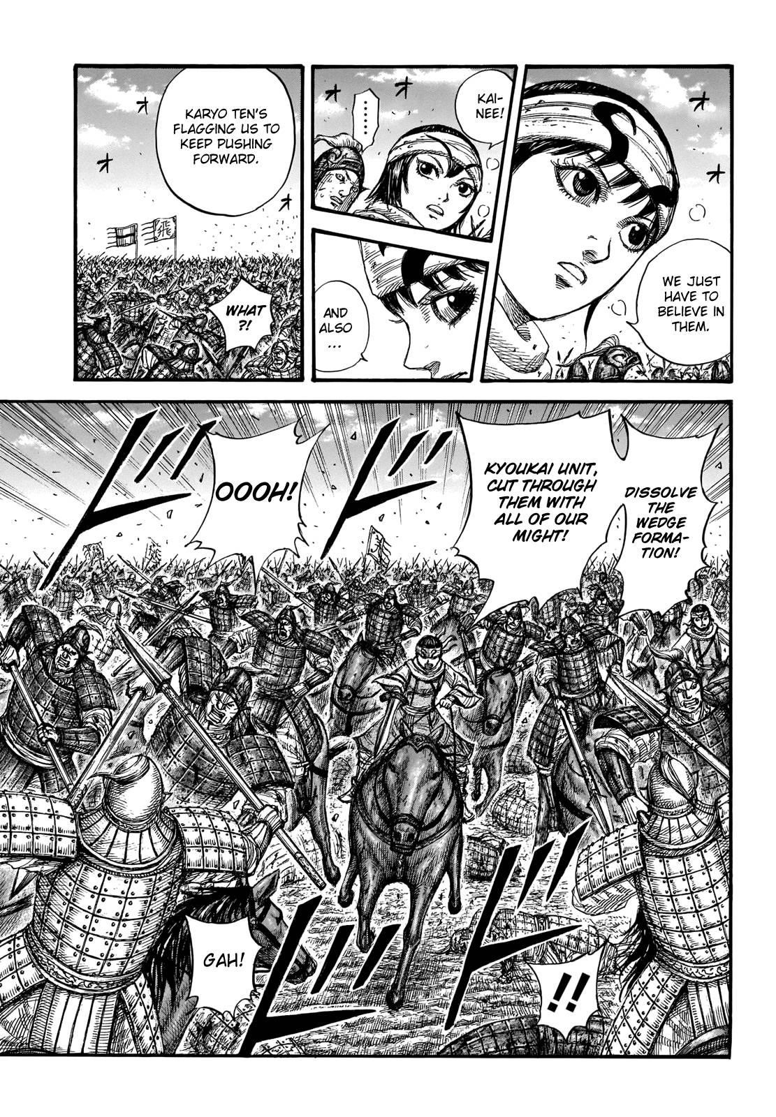 Kingdom Chapter 720 - Page 12 in English
