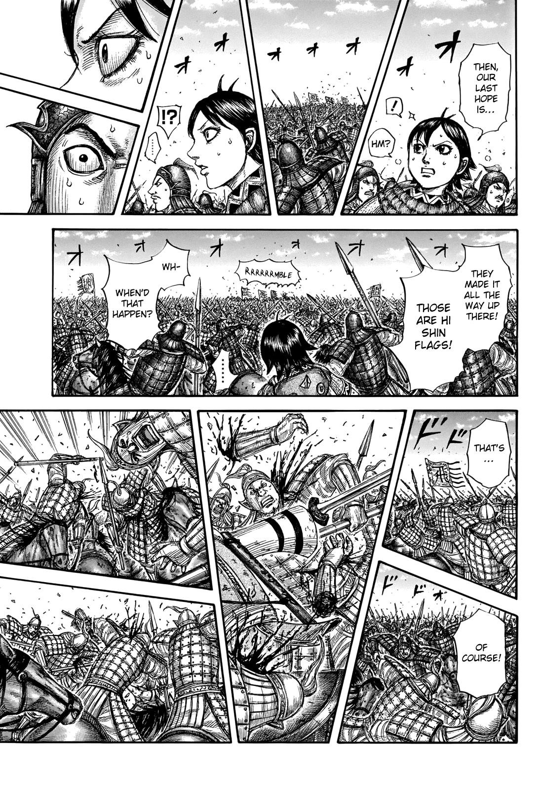 Kingdom Chapter 721 - Page 15 in English