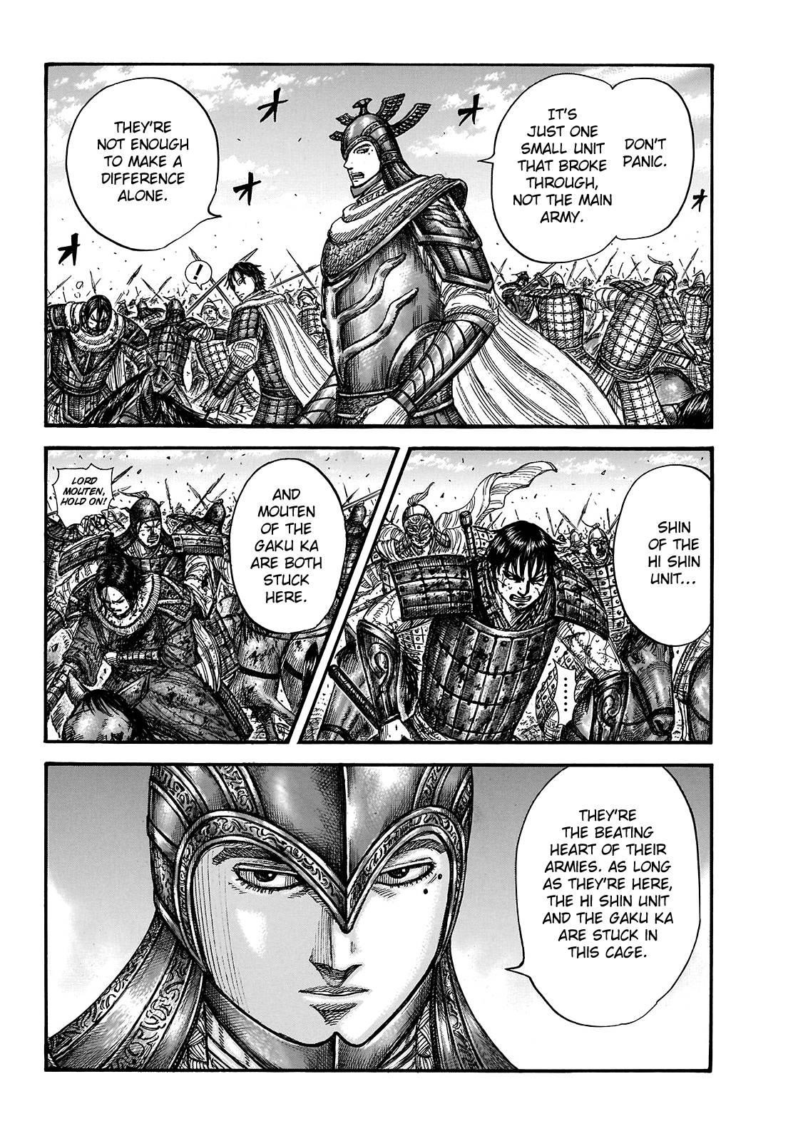Kingdom Chapter 722 - Page 4 in English