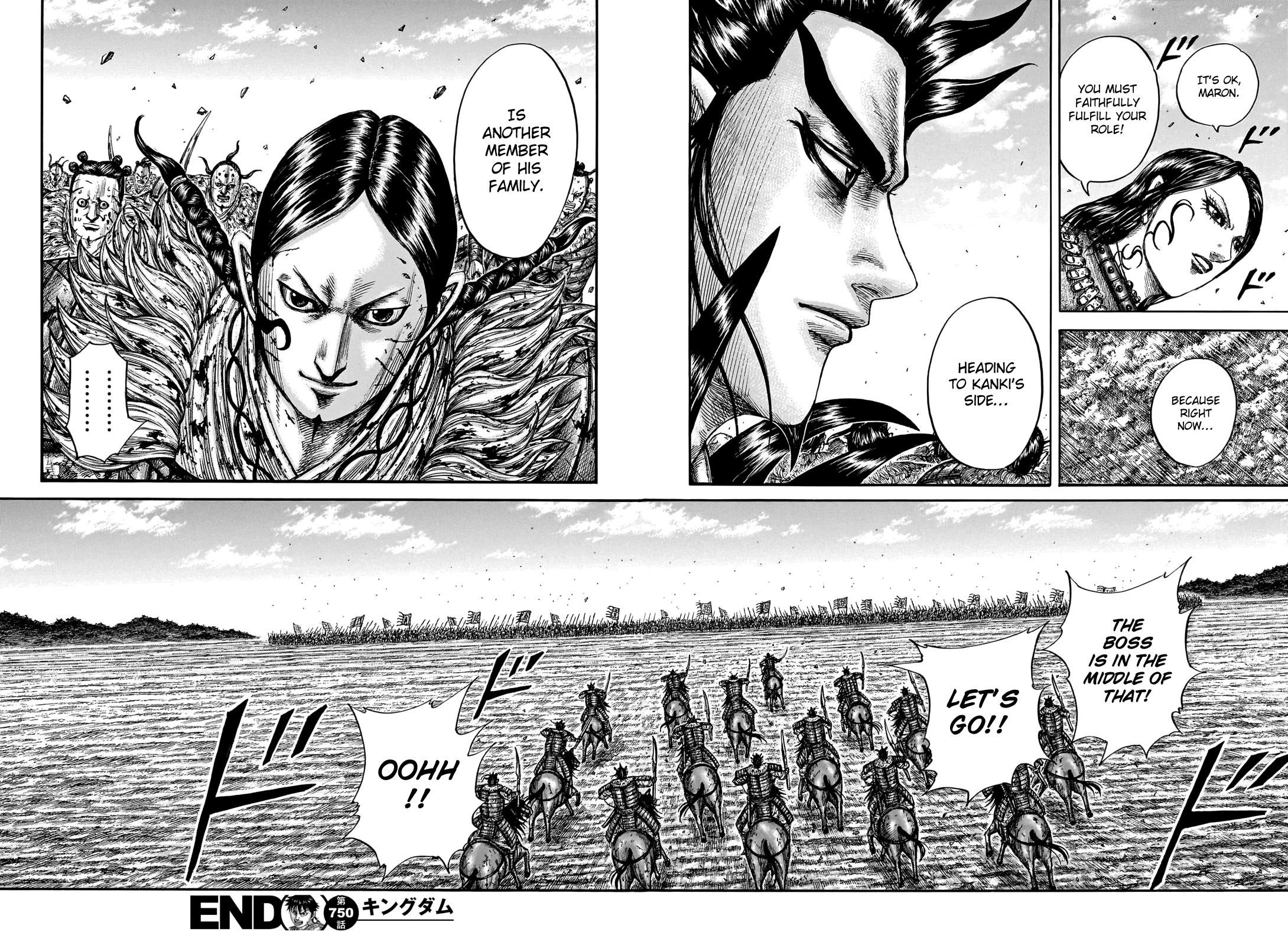 Kingdom Chapter 750 - Page 18 in English