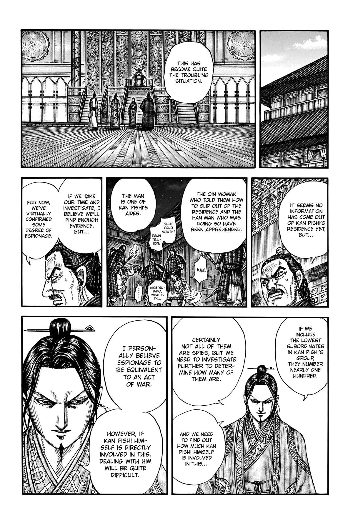 Kingdom Chapter 763 - Page 12 in English