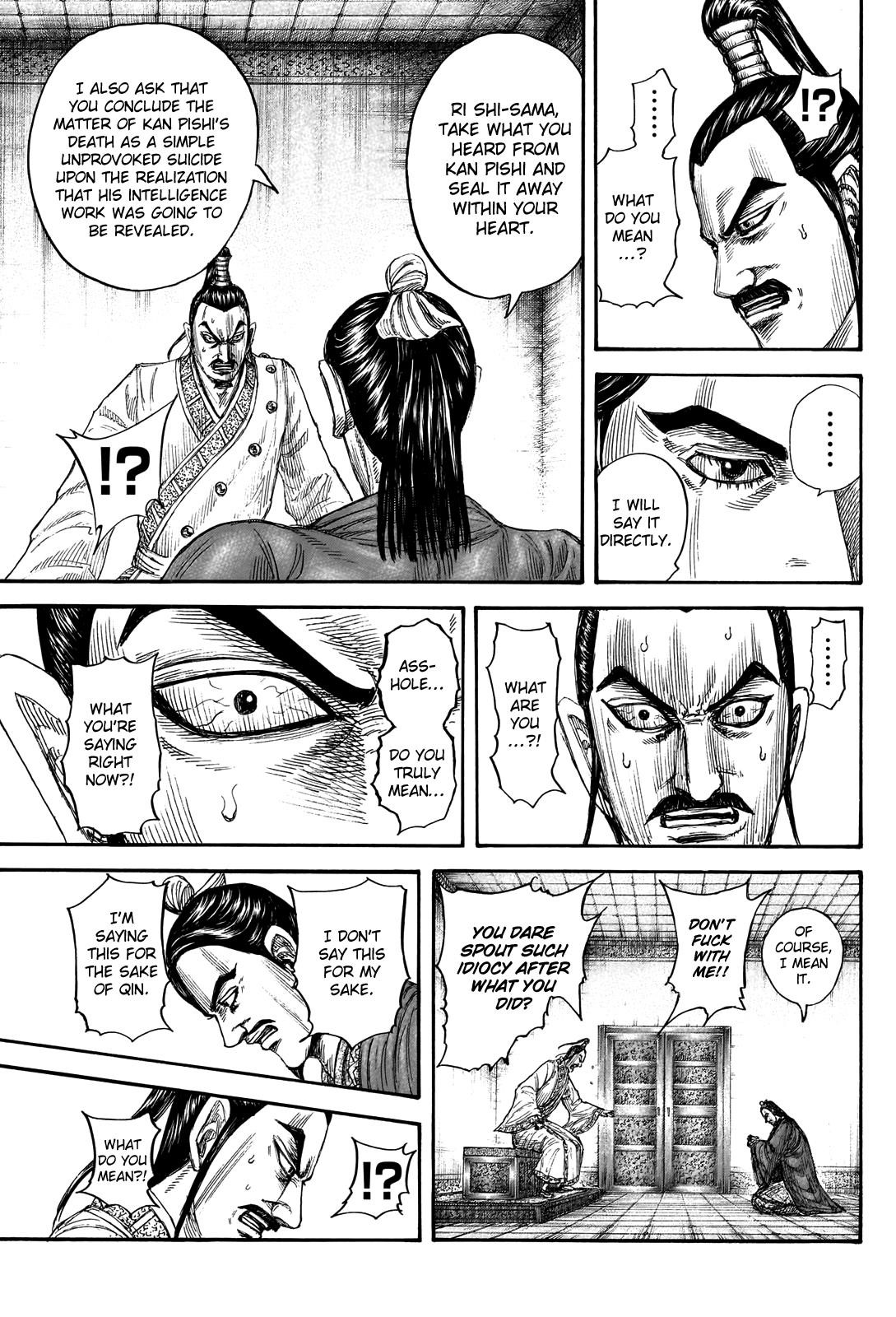 Kingdom Chapter 765 - Page 15 in English