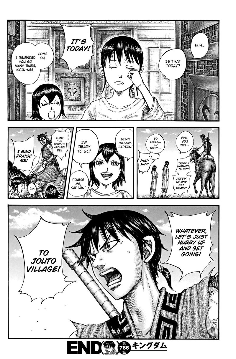 Kingdom Chapter 766 - Page 18 in English