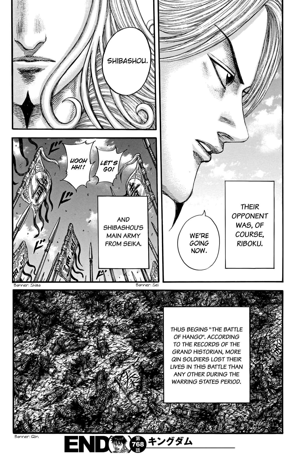 Kingdom Chapter 768 - Page 22 in English