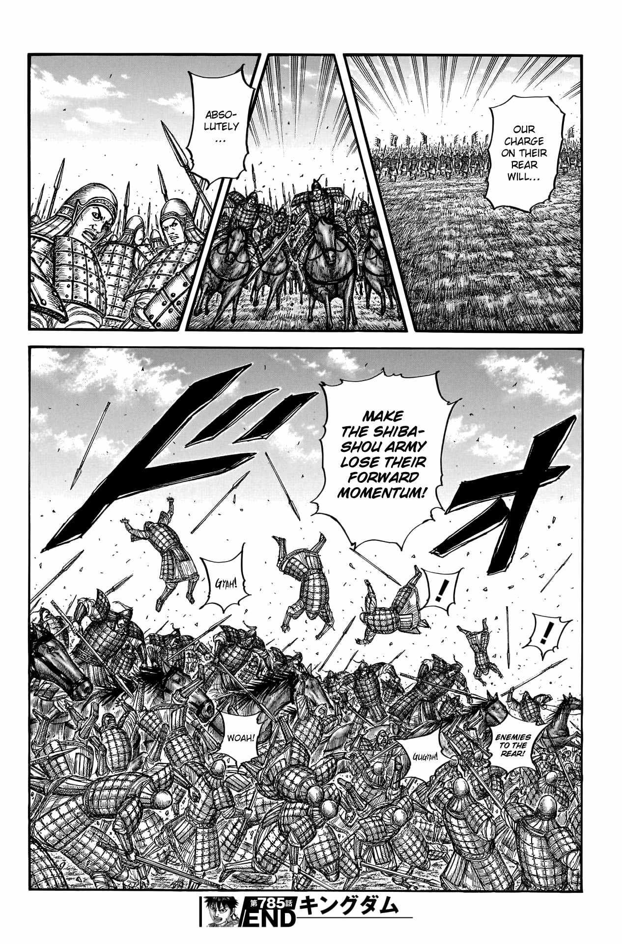 Kingdom Chapter 785 - Page 18 in English