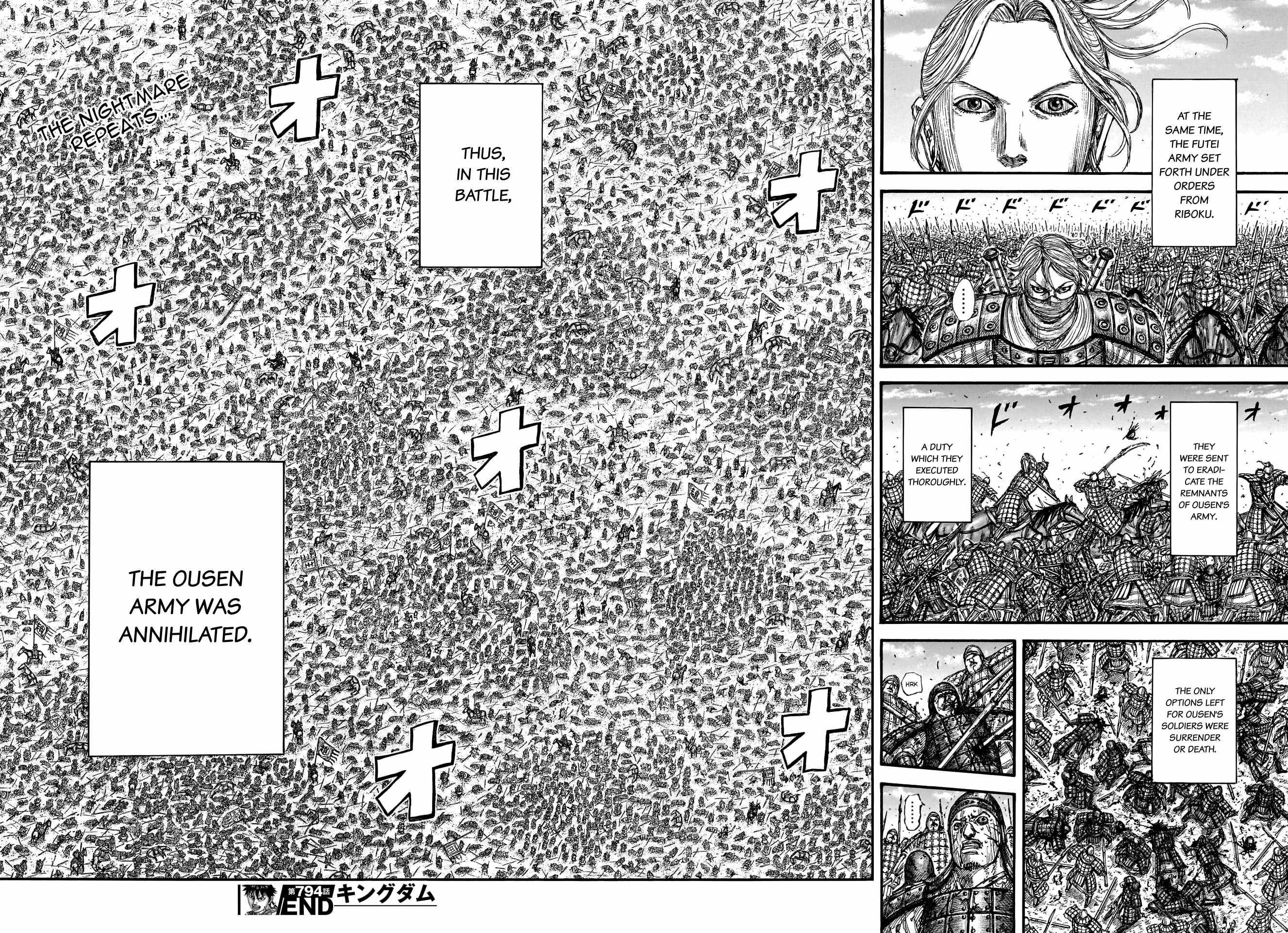 Kingdom Chapter 794 - Page 17 in English
