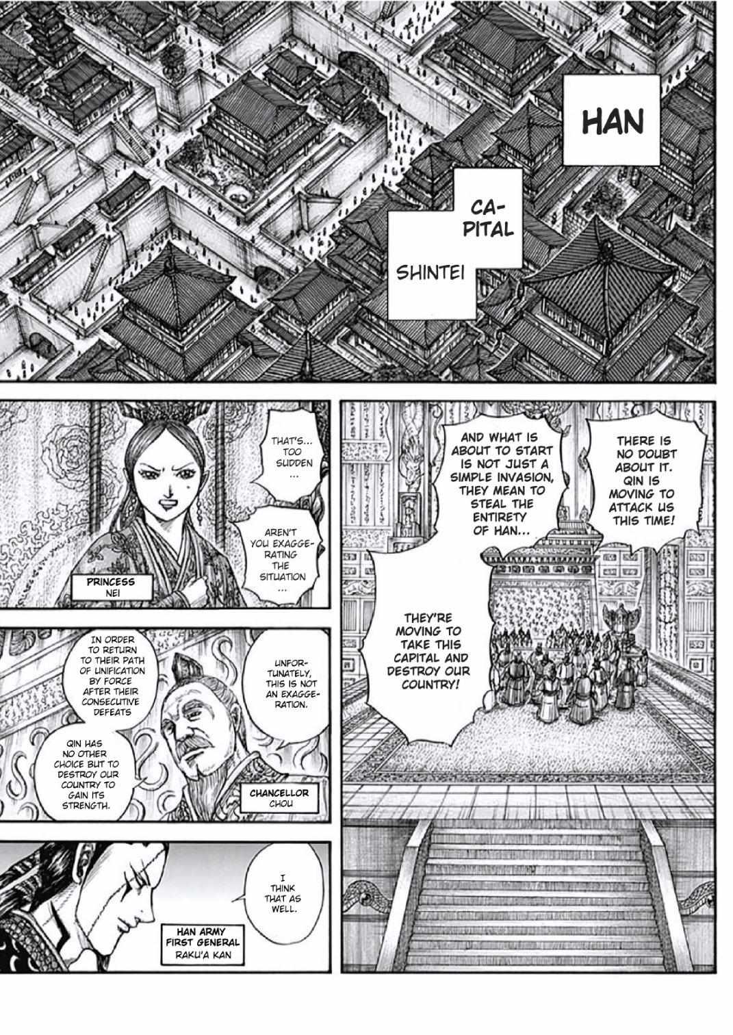 Kingdom Chapter 805 - Page 12 in English