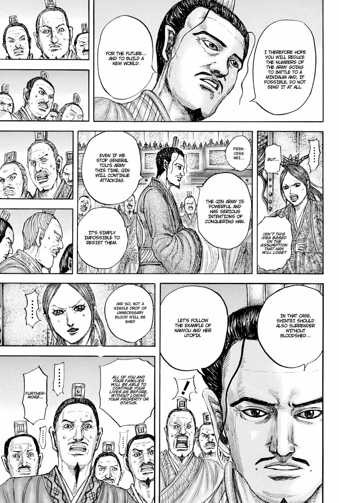 Kingdom Chapter 814 - Page 12 in English