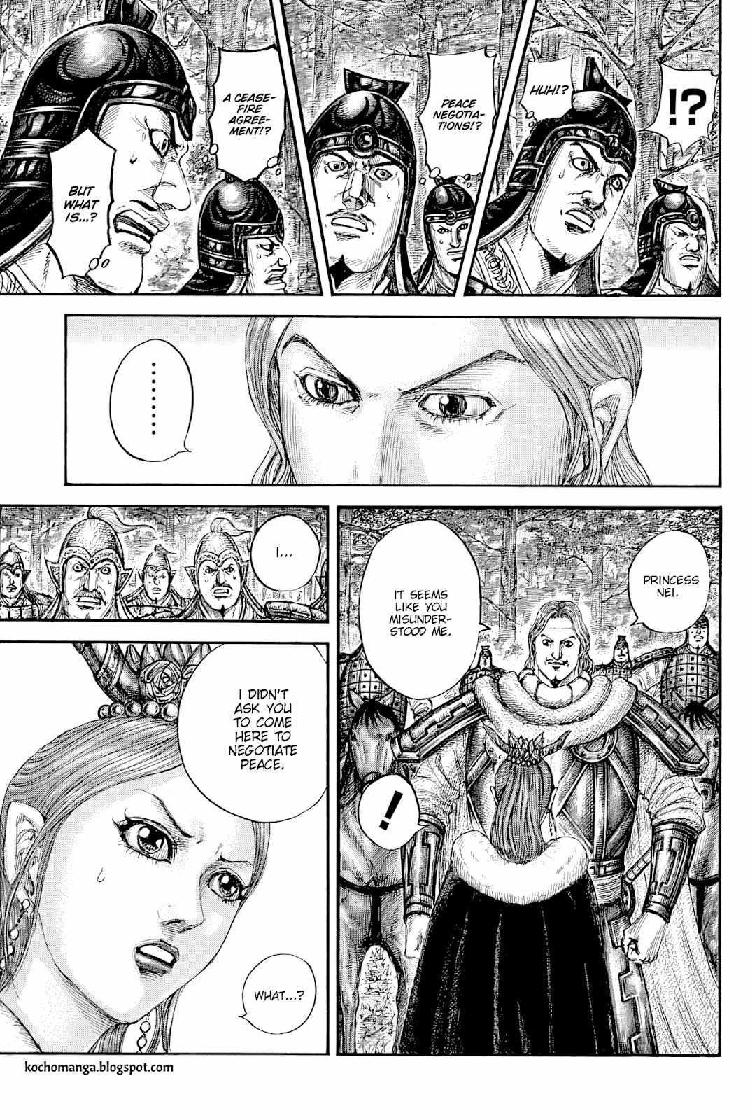 Kingdom Chapter 819 - Page 13 in English