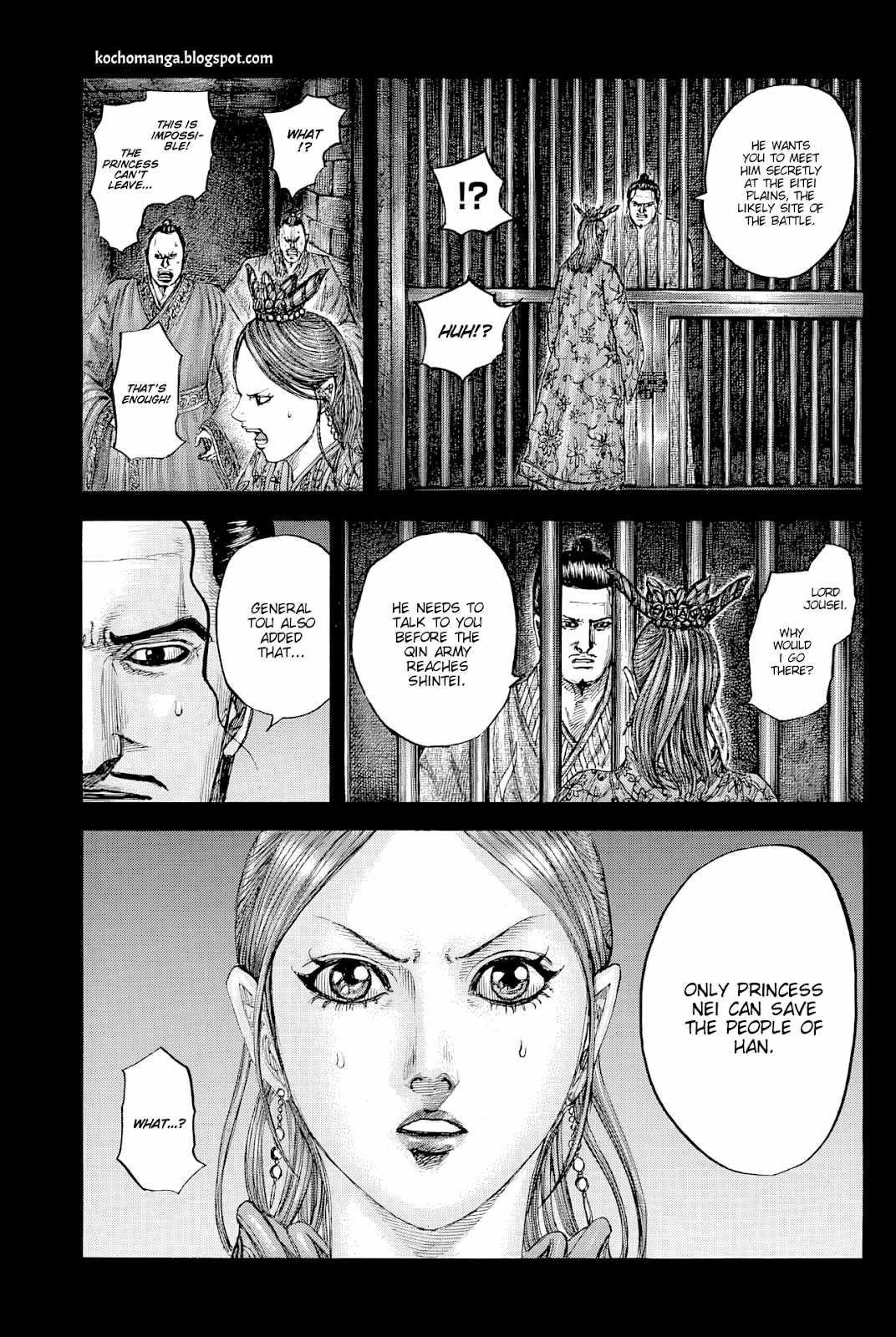 Kingdom Chapter 819 - Page 3 in English