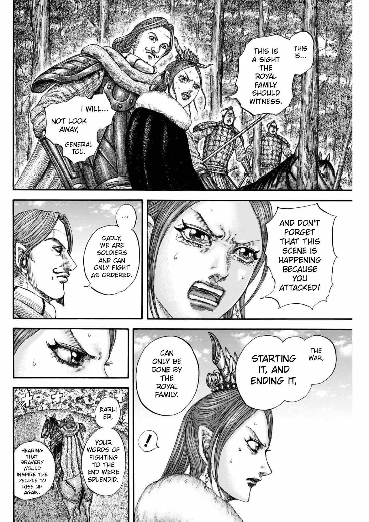 Kingdom Chapter 820 - Page 13 in English