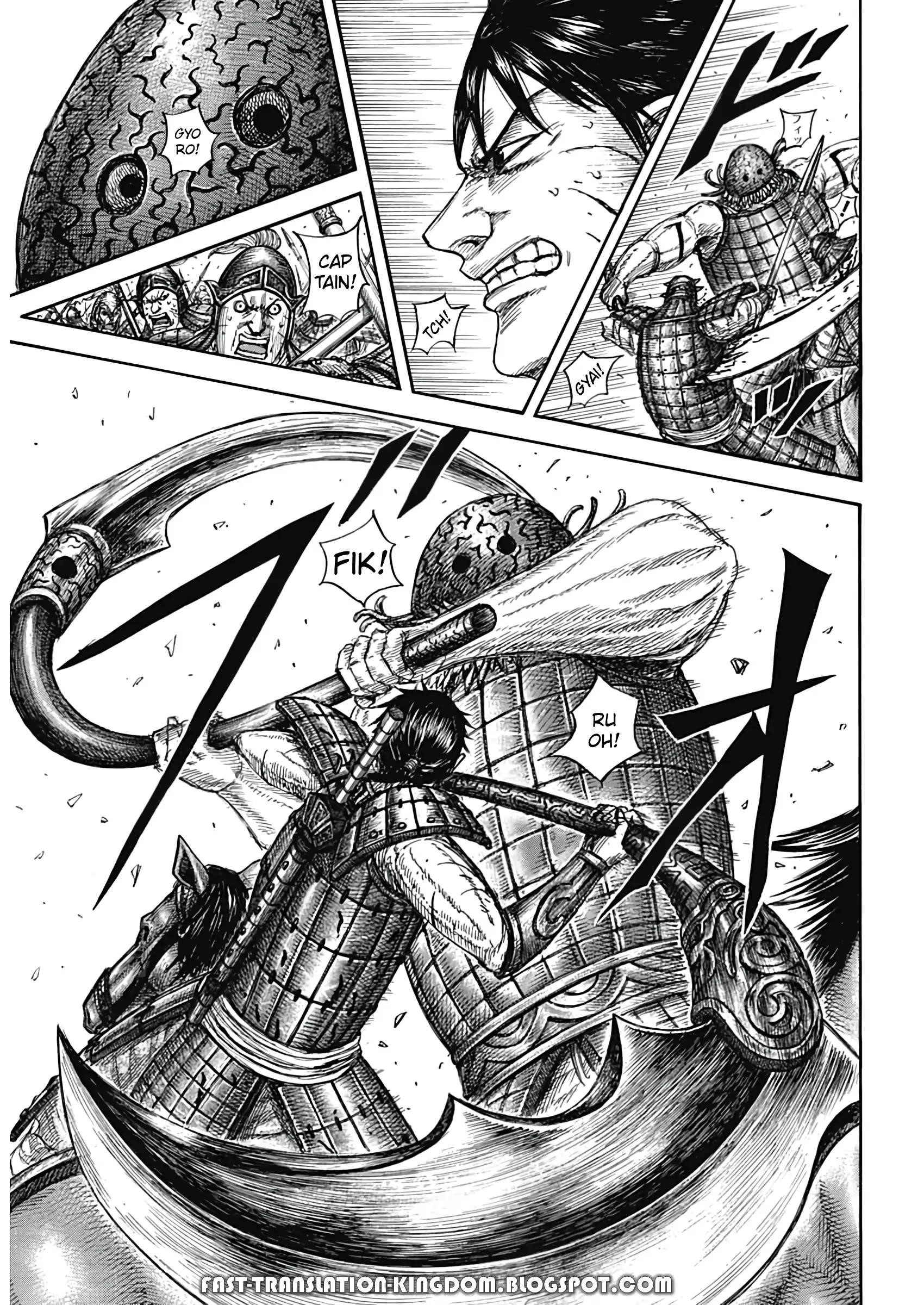 Kingdom Chapter 821 - Page 14 in English