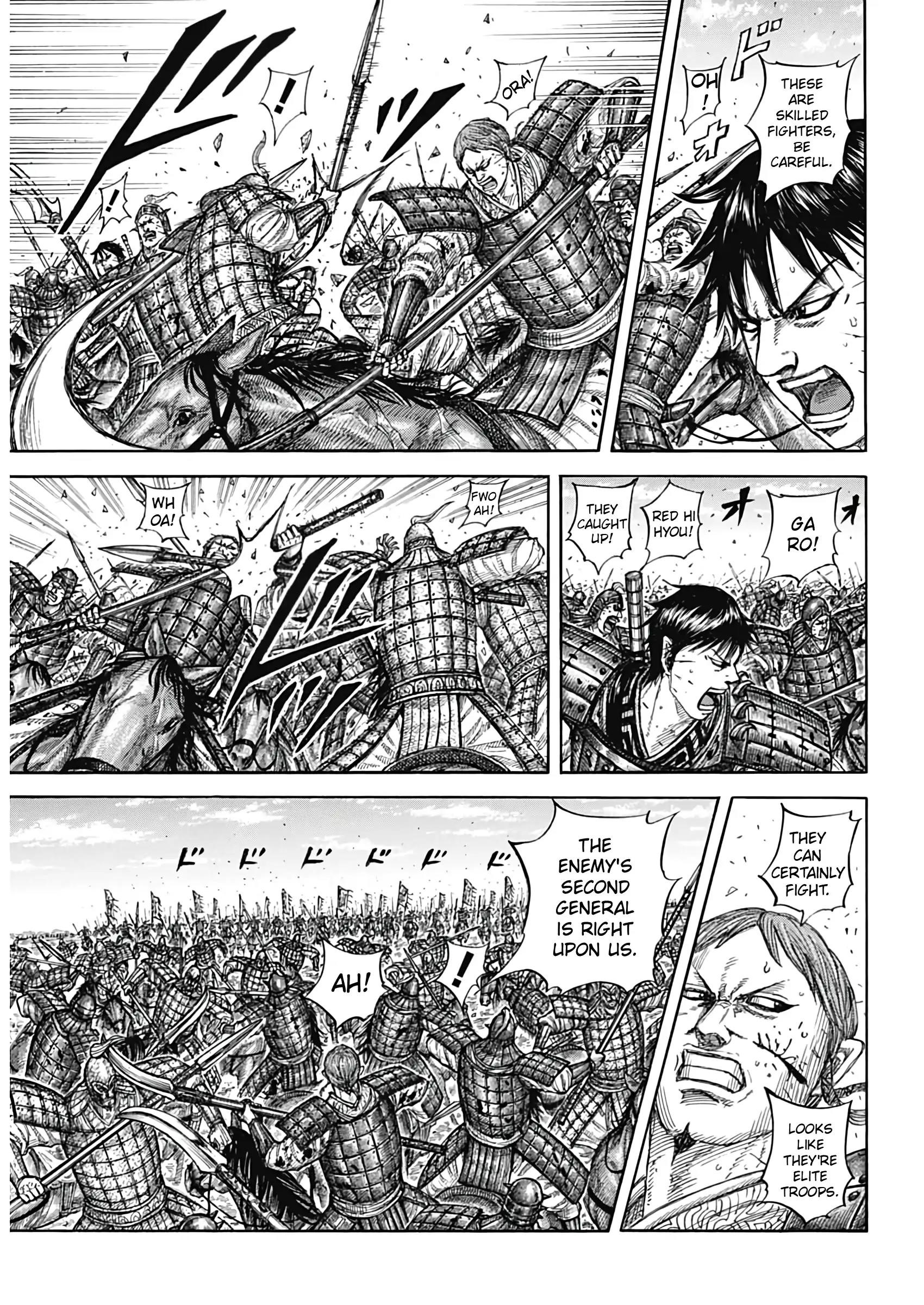 Kingdom Chapter 821 - Page 8 in English
