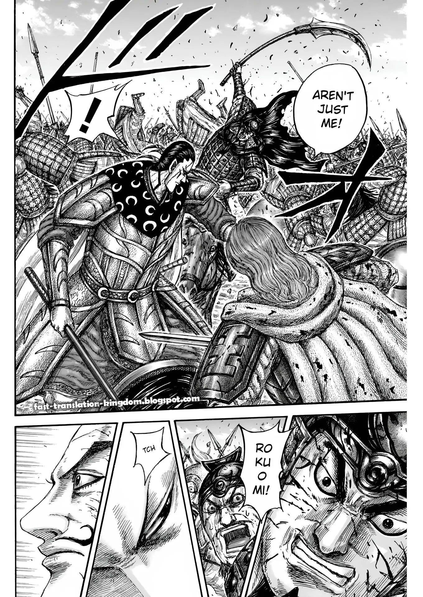 Kingdom Chapter 828 - Page 18 in English