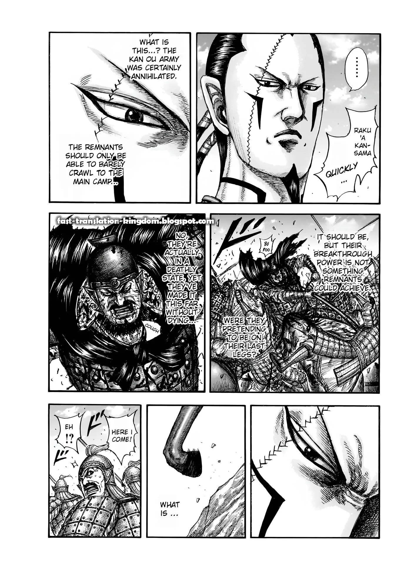 Kingdom Chapter 828 - Page 5 in English